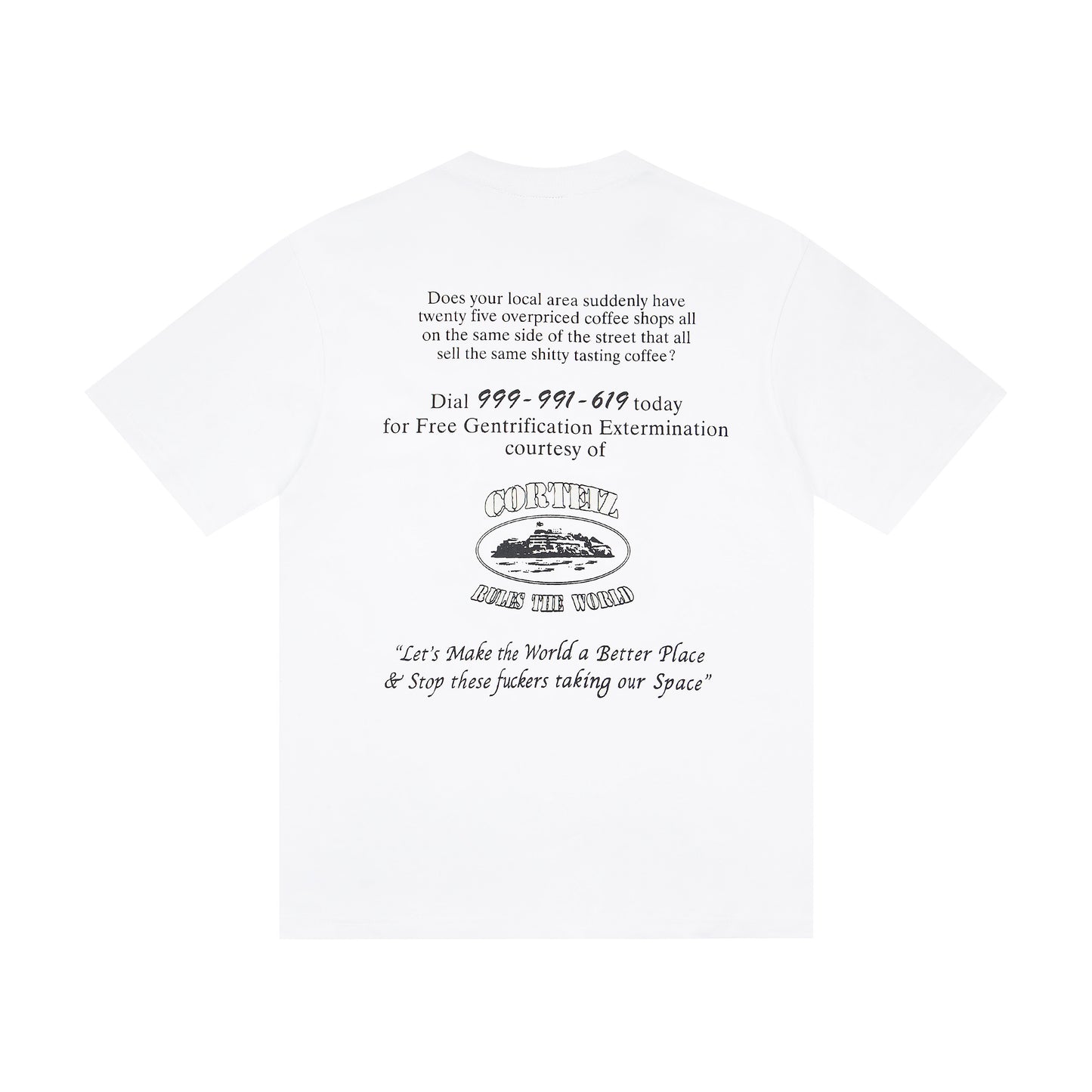 Corteiz Black/White T-shirt