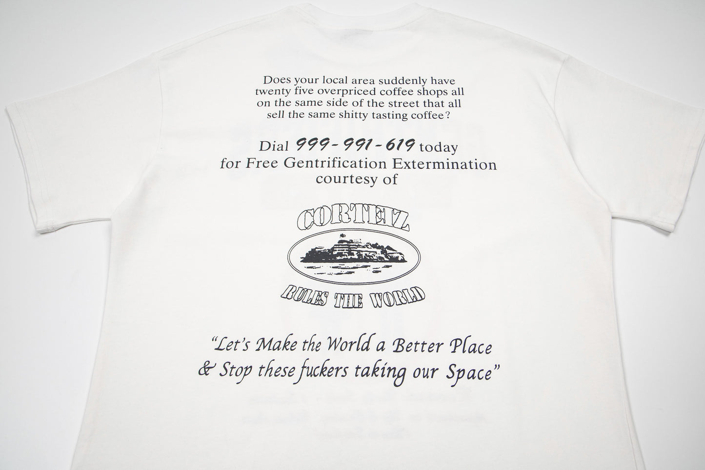 Corteiz Black/White T-shirt