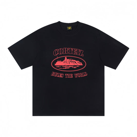 Corteiz Black/White T-shirt
