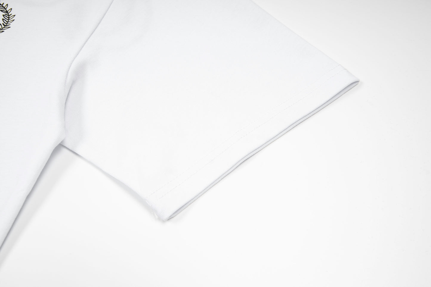 Corteiz Black/White Cotton T-shirt