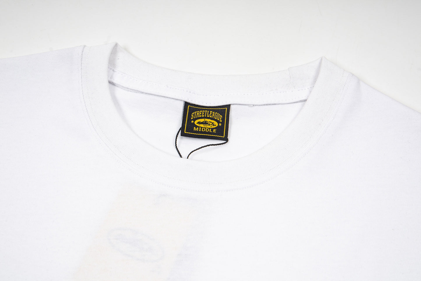 Corteiz Black/White Cotton T-shirt