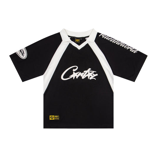 Corteiz Black Polos shirt