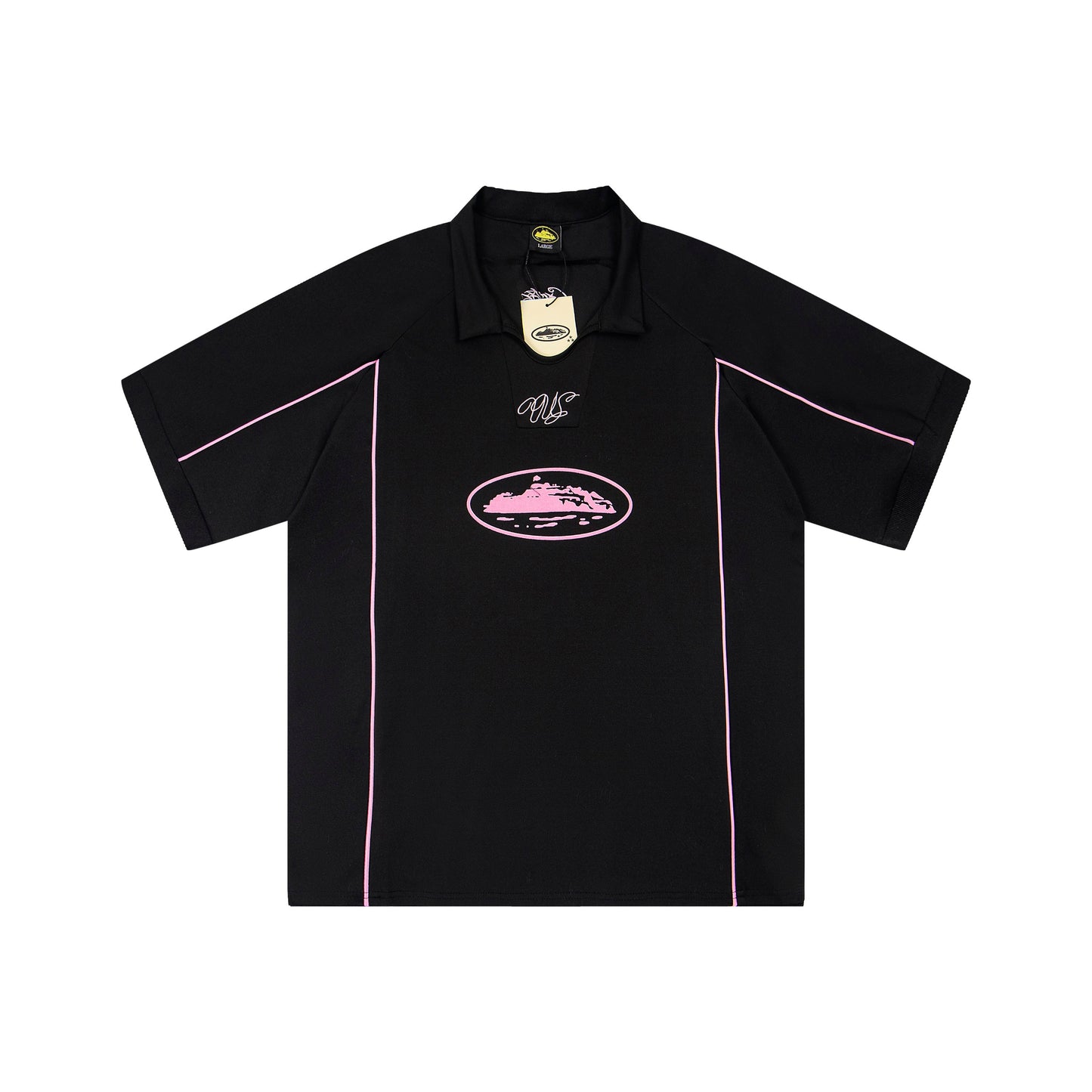 Corteiz Black Polos shirt