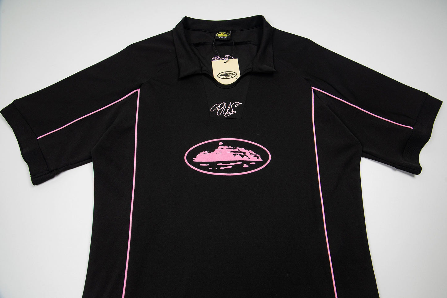 Corteiz Black Polos shirt