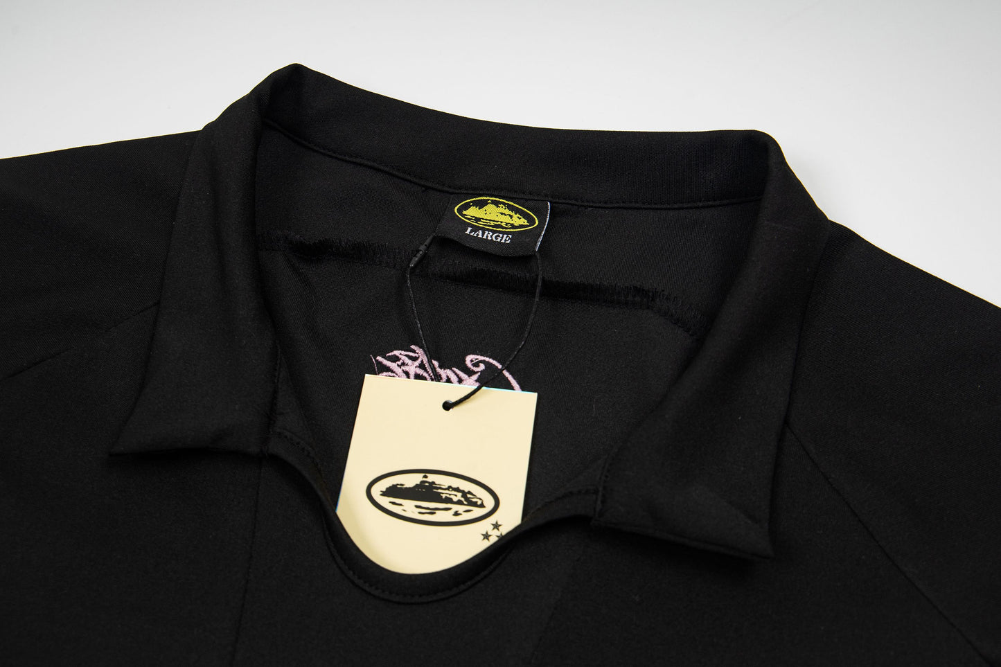 Corteiz Black Polos shirt