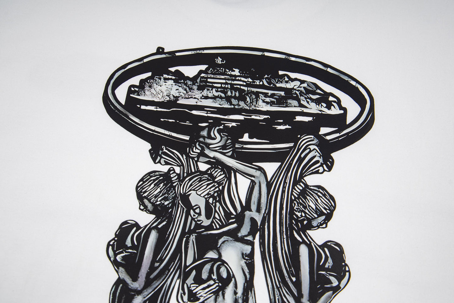 Corteiz Black/White T-shirt