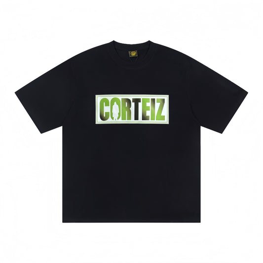 Corteiz Black/White T-shirt