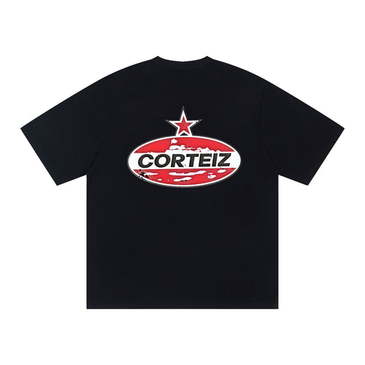 Corteiz Black/White T-shirt
