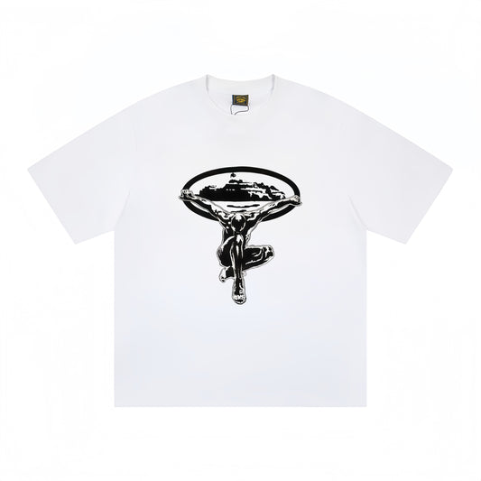 Corteiz Black/White T-shirt