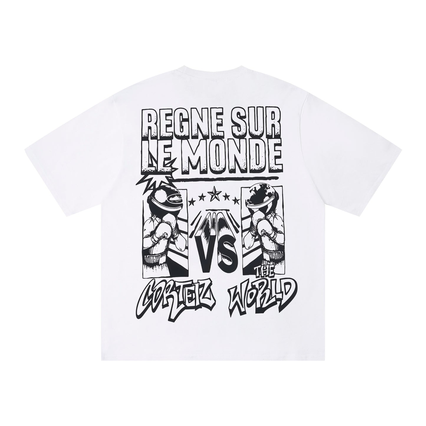 Corteiz Black/White T-shirt