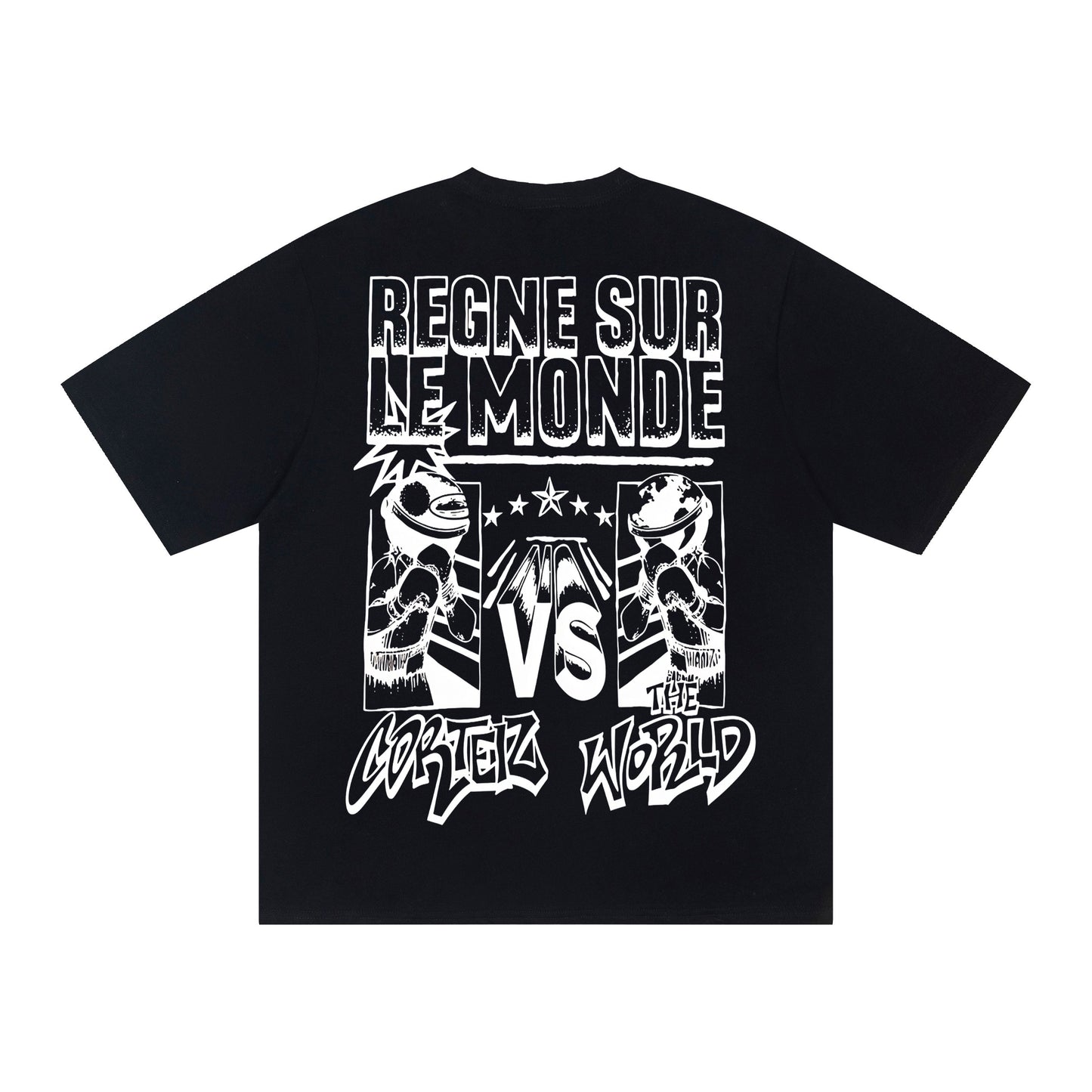 Corteiz Black/White T-shirt