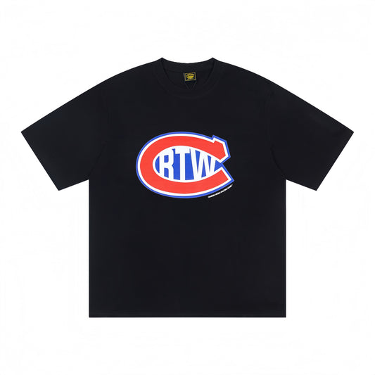 Corteiz Black/White T-shirt