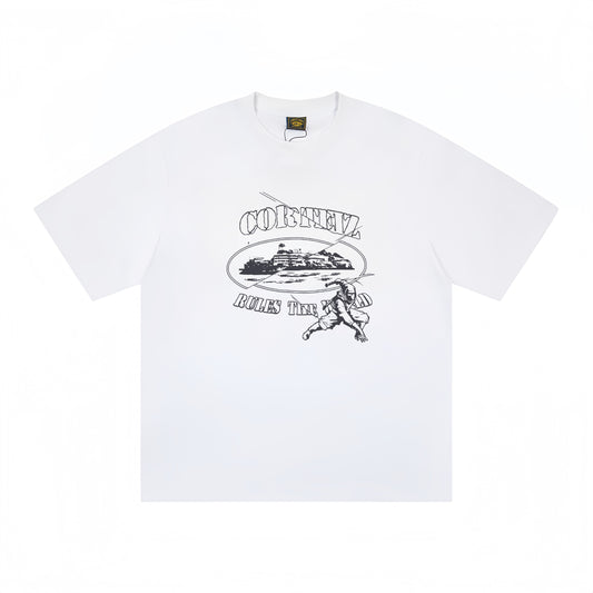 Corteiz Black/White T-shirt