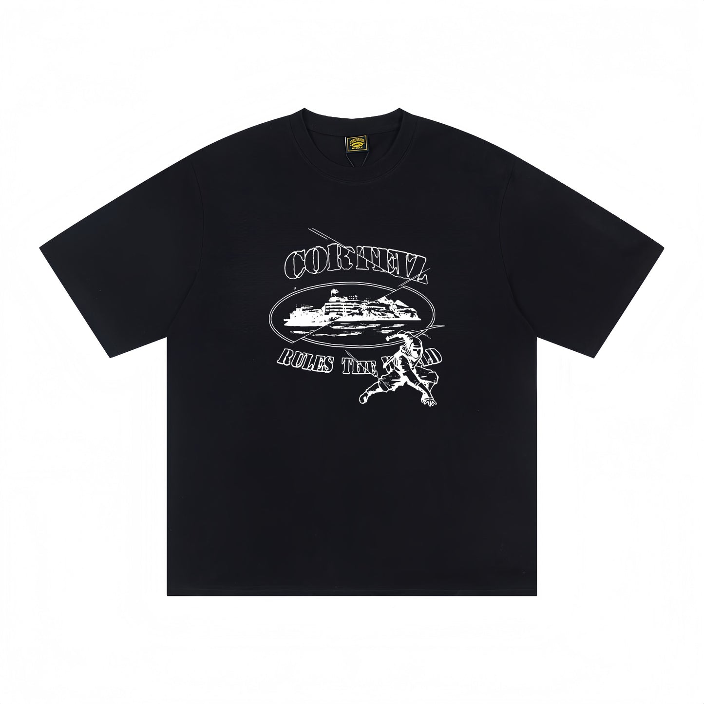 Corteiz Black/White T-shirt