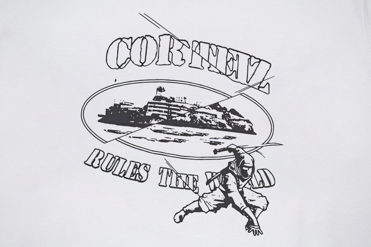 Corteiz Black/White T-shirt