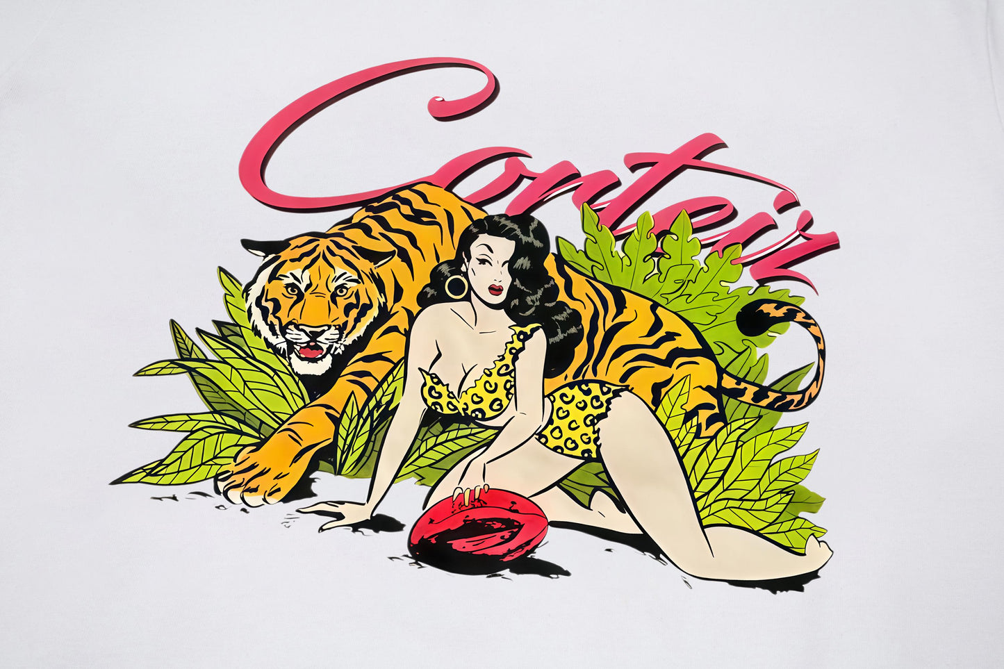 Corteiz Black/White T-shirt