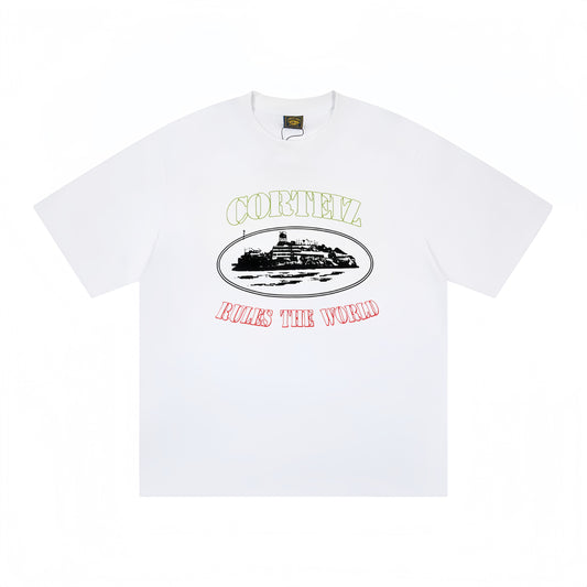 Corteiz Black/White T-shirt