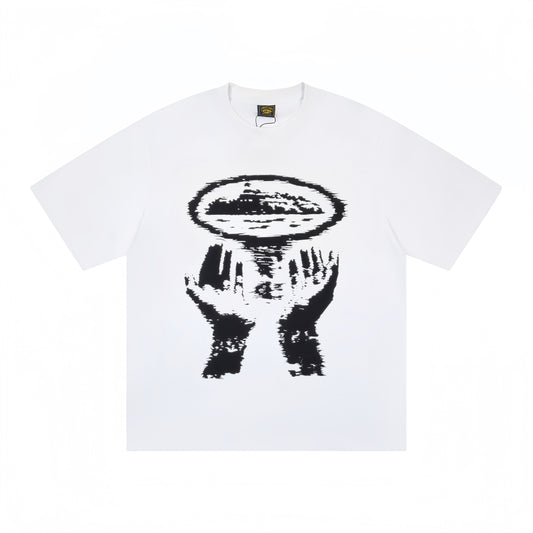 Corteiz Black/White T-shirt