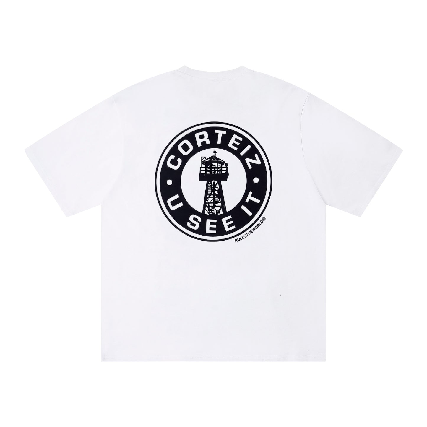 Corteiz Black/White T-shirt