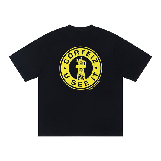 Corteiz Black/White T-shirt
