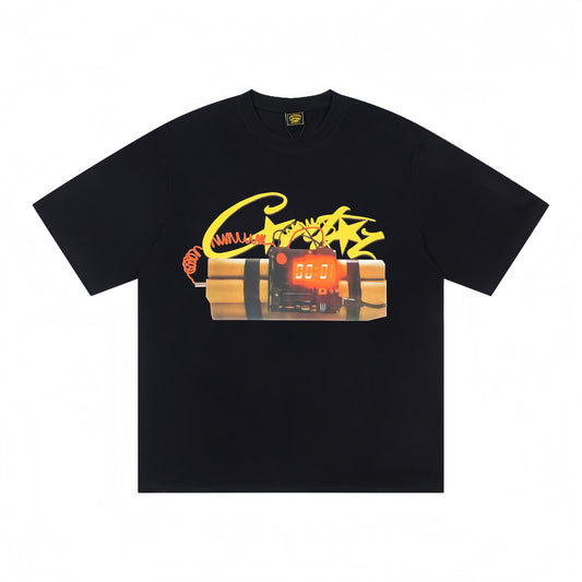 Corteiz Black/White T-shirt