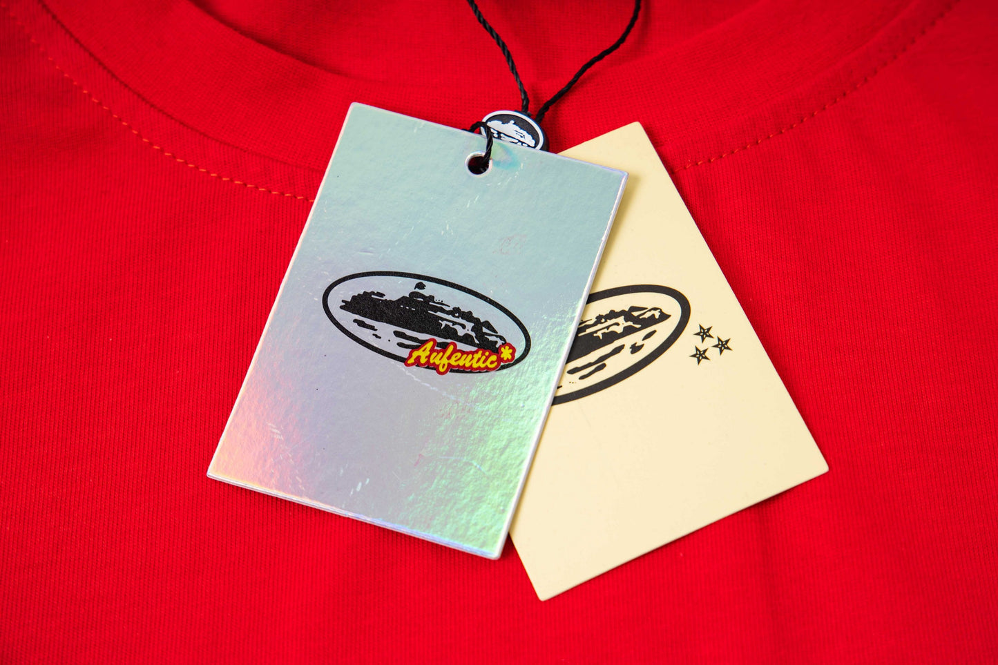 Corteiz Red Cotton T-shirt