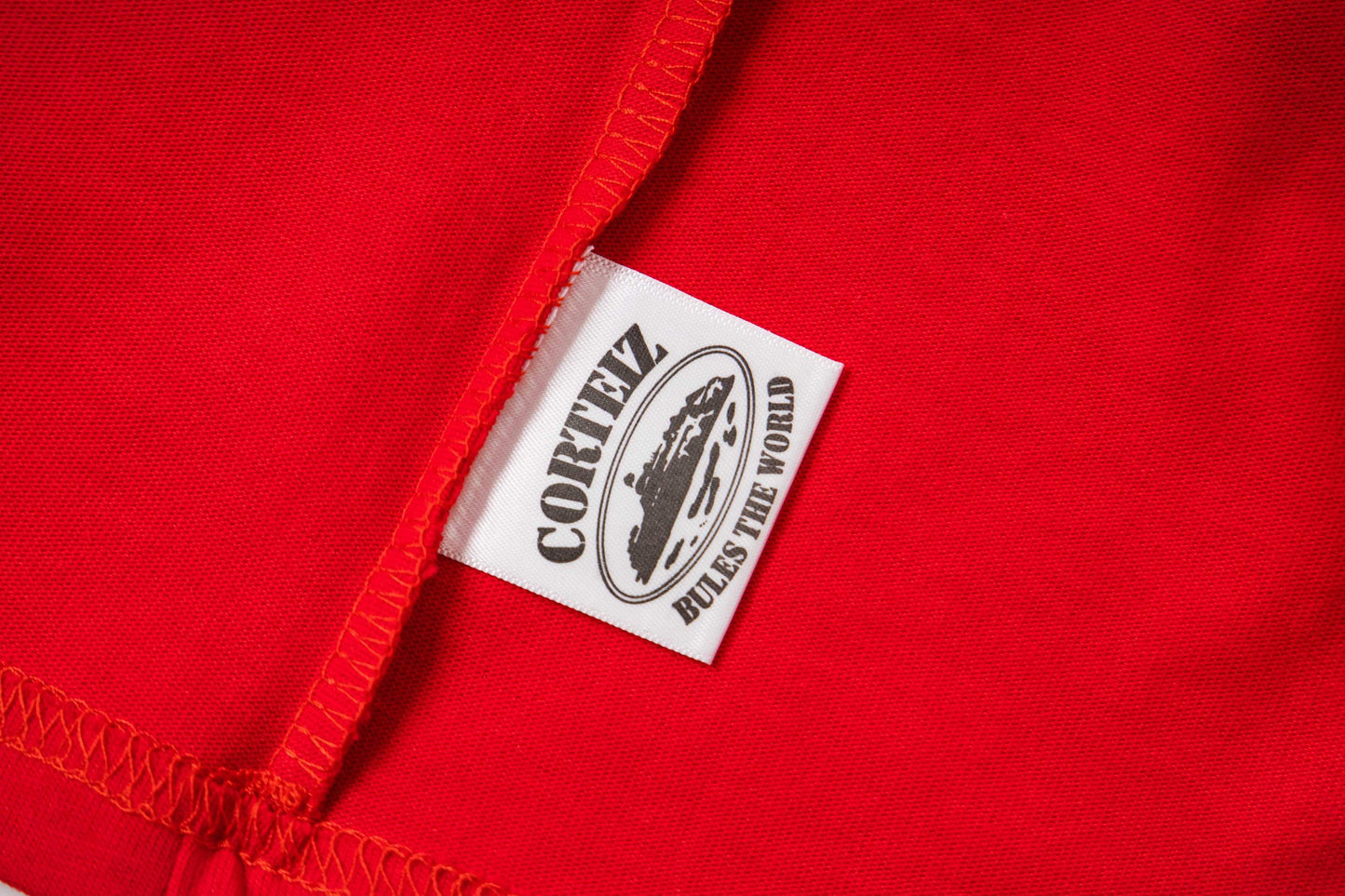 Corteiz Red Cotton T-shirt