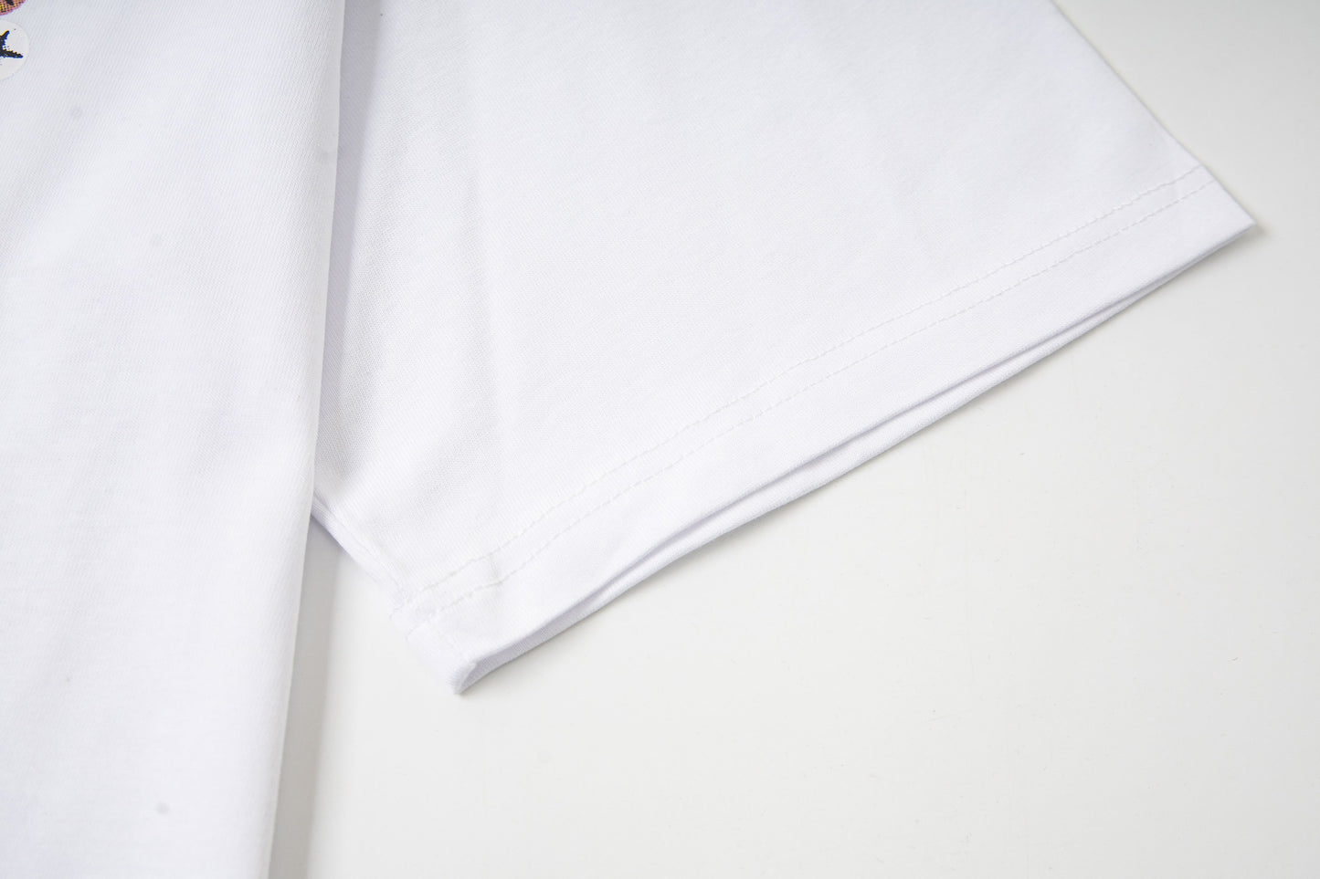 Corteiz Black/White Cotton T-shirt
