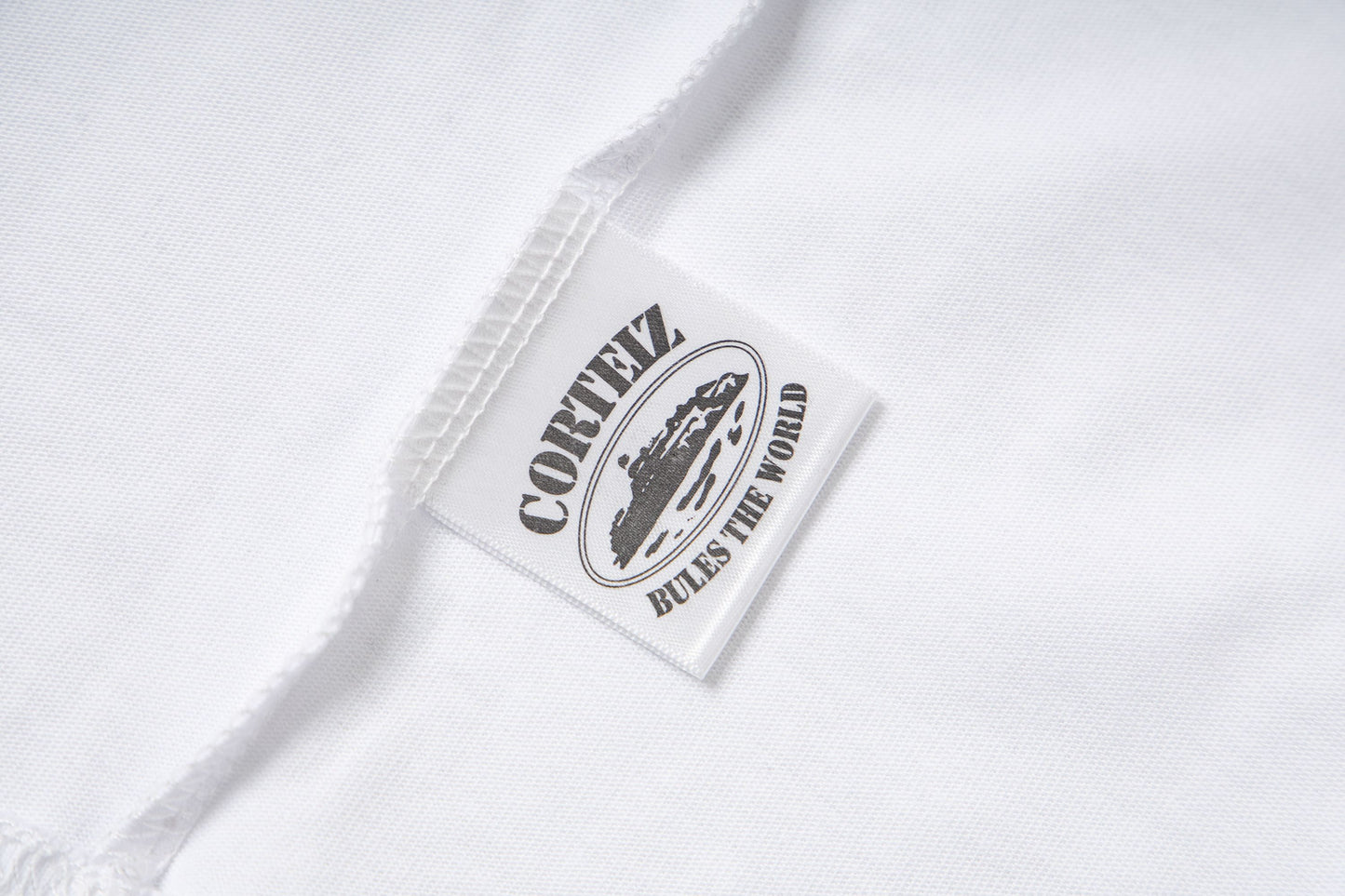 Corteiz Black/White Cotton T-shirt