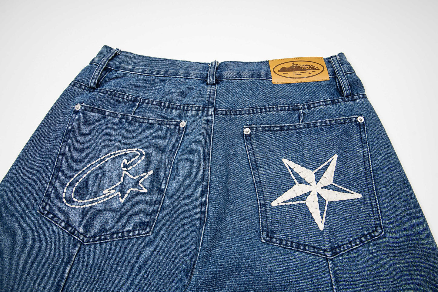 Corteiz Denim Shorts