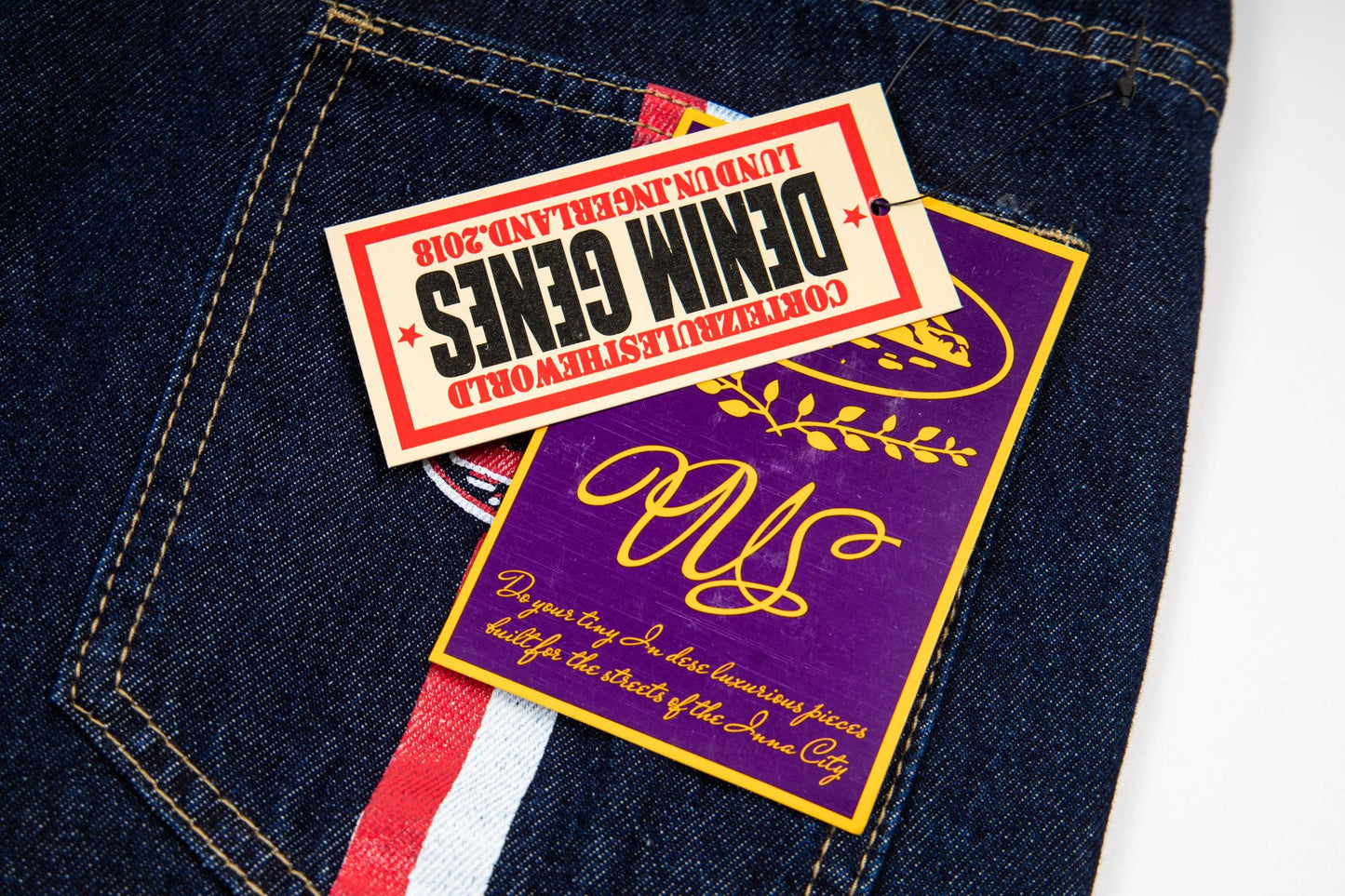 Corteiz Denim Shorts
