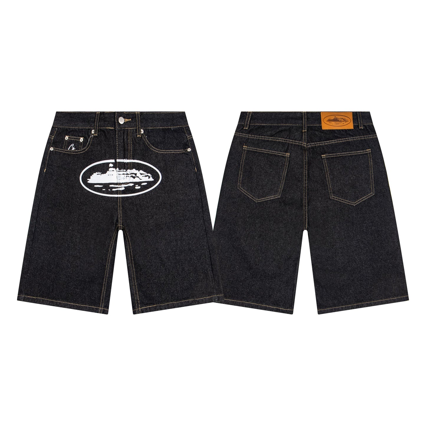 Corteiz Denim Shorts