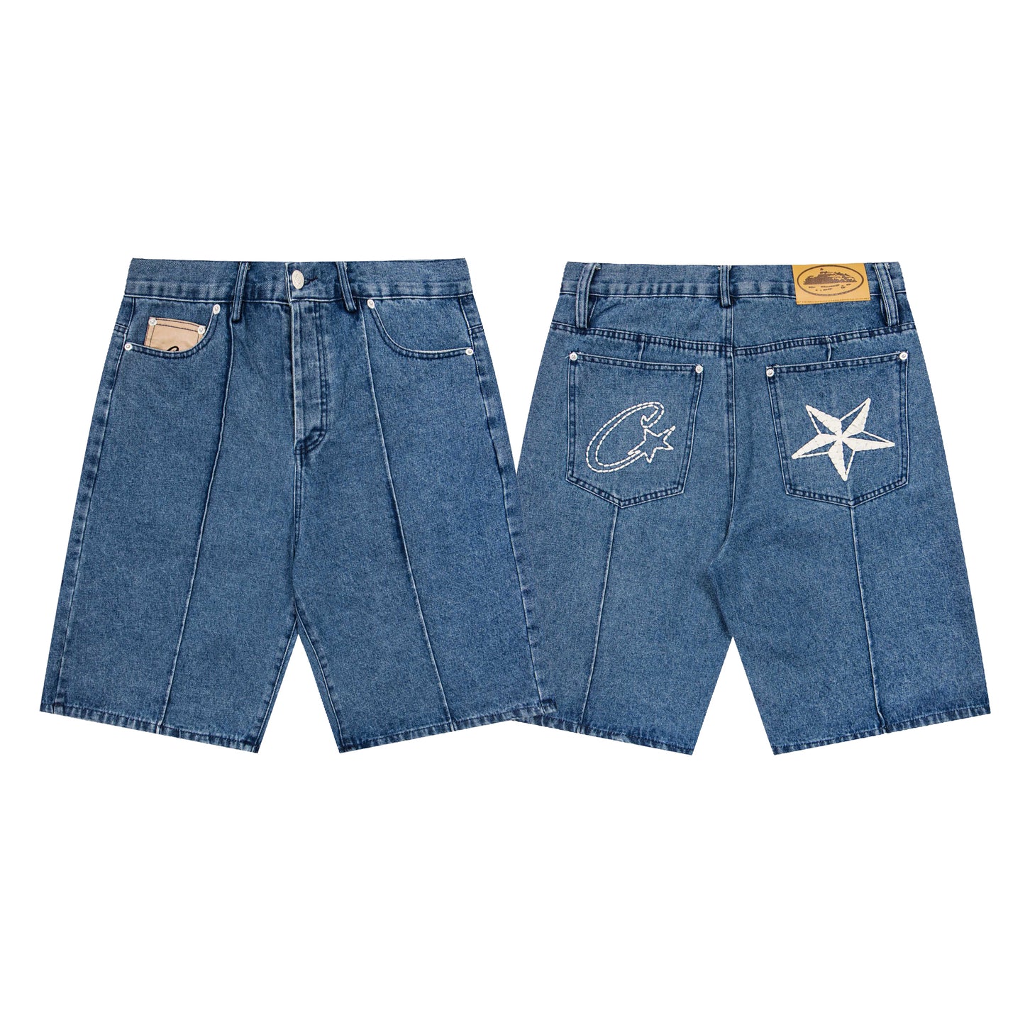 Corteiz Denim Shorts