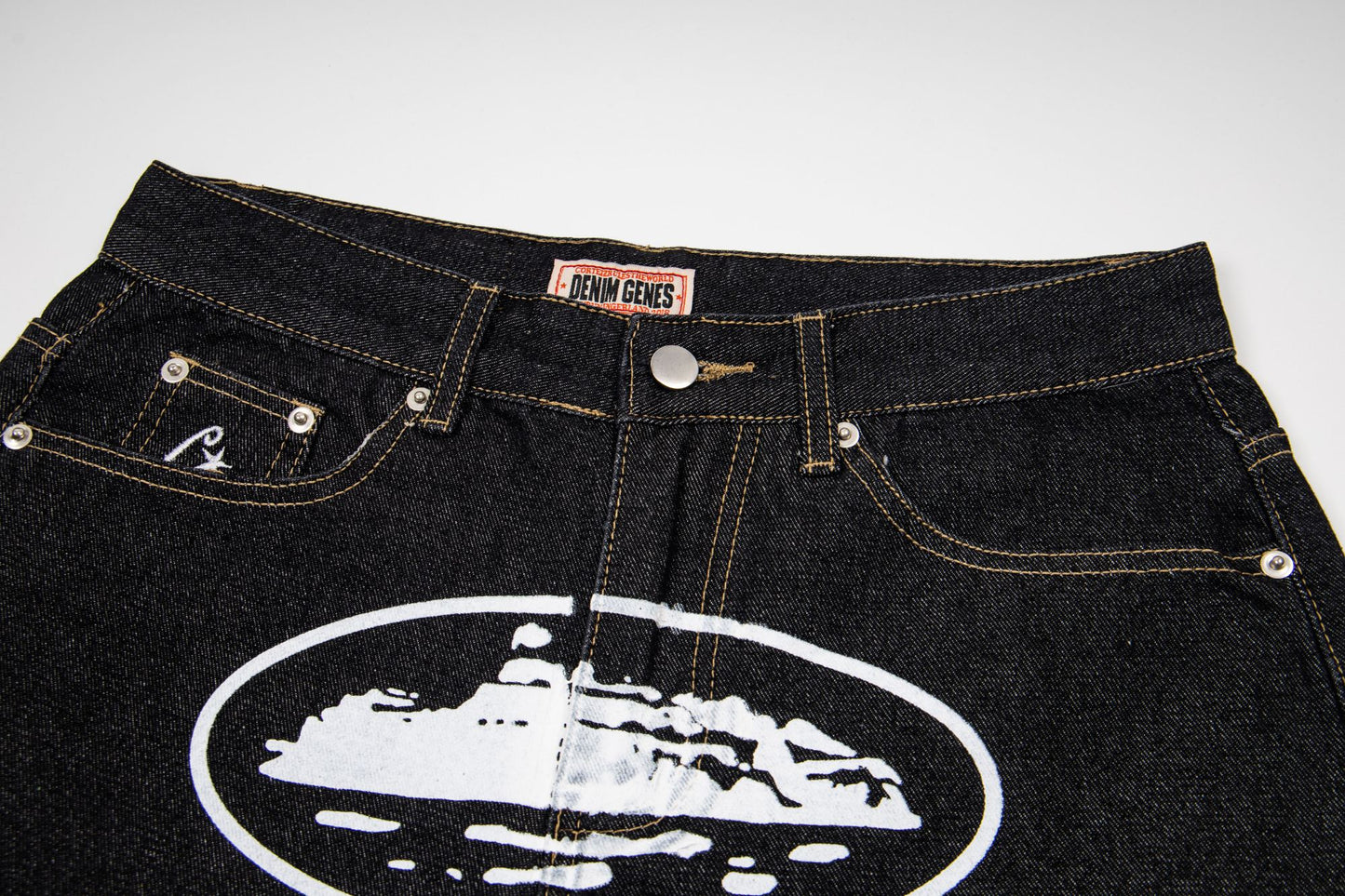 Corteiz Denim Shorts