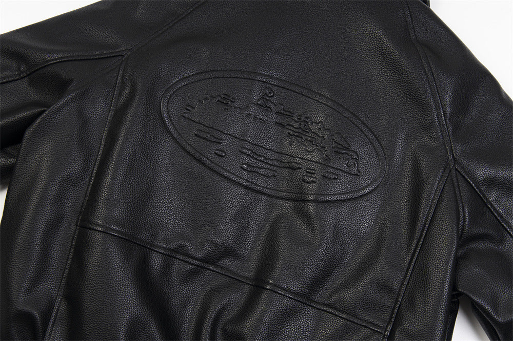 Corteiz Leather Jacket