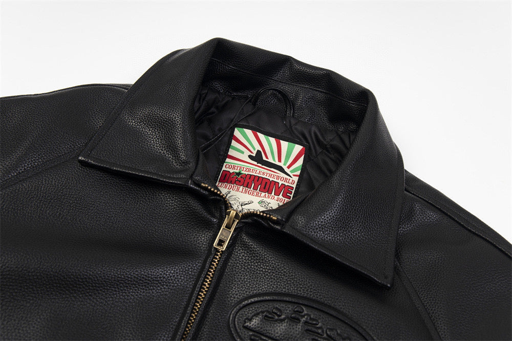 Corteiz Leather Jacket