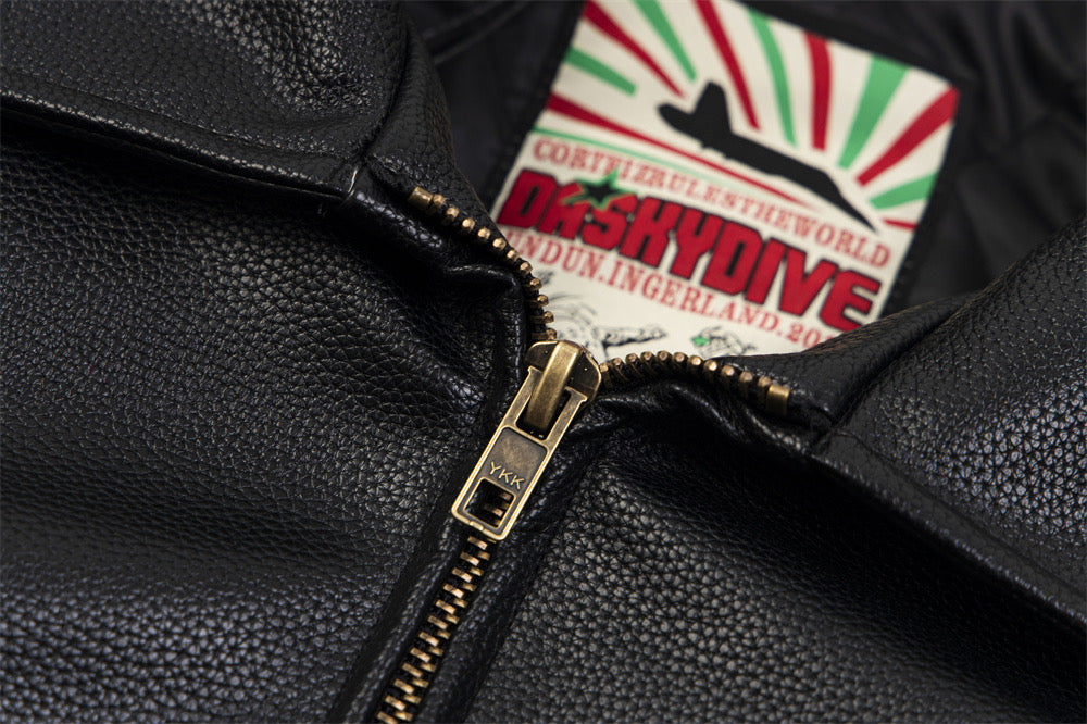 Corteiz Leather Jacket